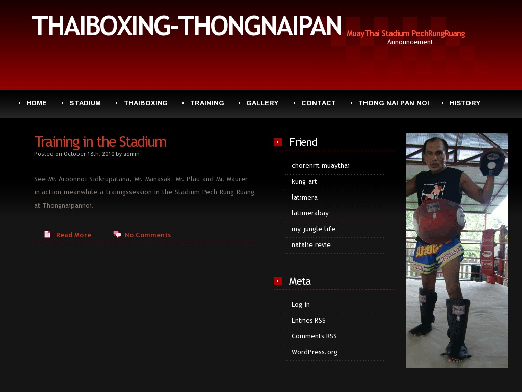 bild Thaiboxing Thongnaipan